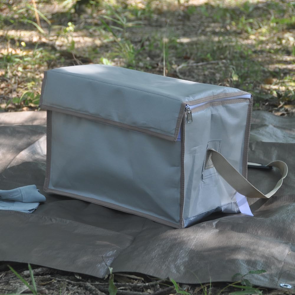 

Antibacterial Plus Insulated Bag External 47 x 28 x 32 cm 44 x 25 x 27 cm Shoulder-Type [Off-Gray] Dimensions [Internal Dimensions H]