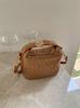 Korean Summer 2026 Straw Woven Women's Crossbody Handbag