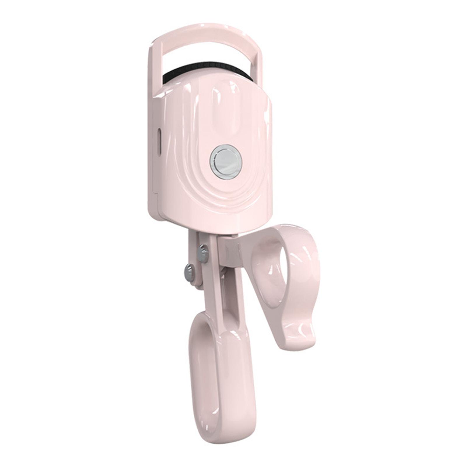

Electric Heated Eyelash Curler Charging Makeup Supplies Long-Lasting Styling Adjustable Temperature Eye Beauty Tool For Women рожевий