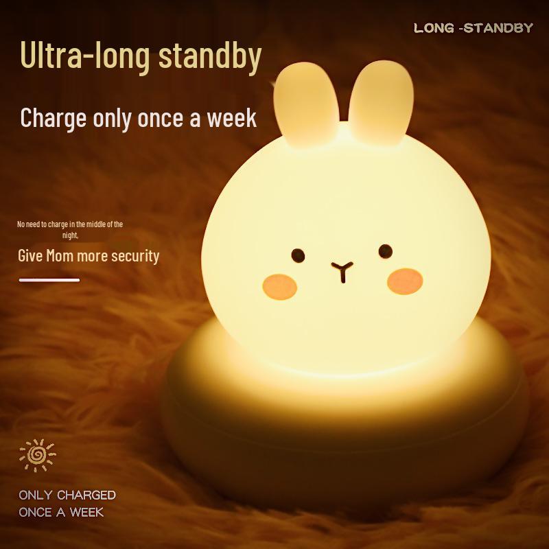 

USB Rechargeable LED Tap Sensor Night Light for Nursery Tap Sensor 3W