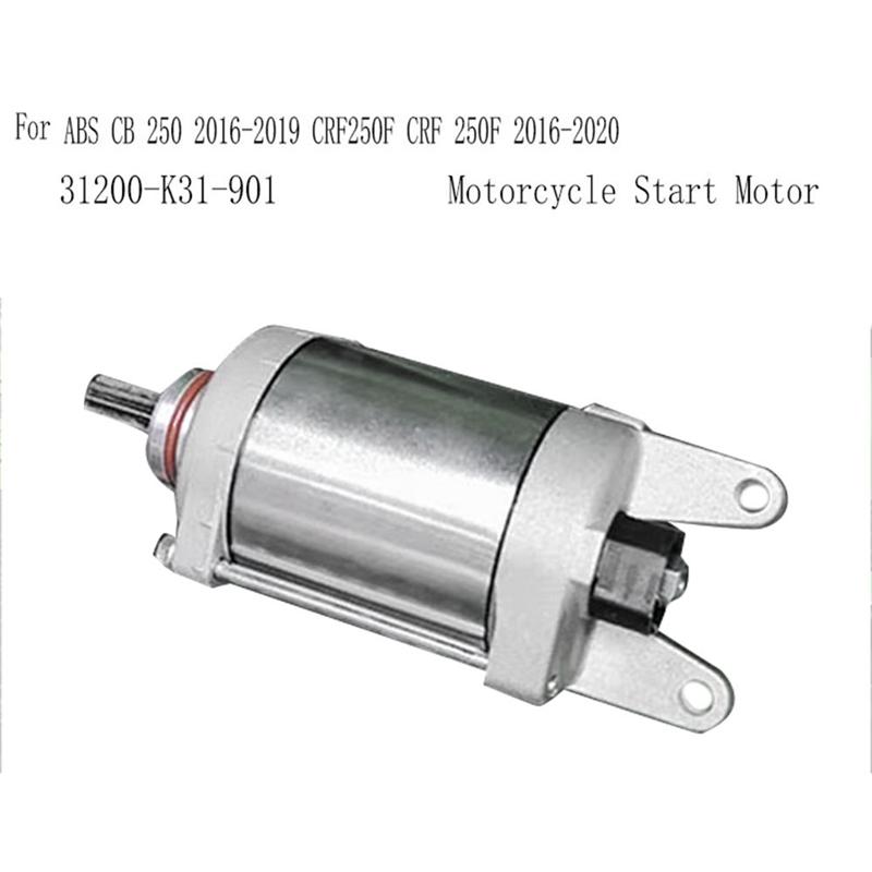 Motorcycle 31200-K31-901 Start Motor For Honda CB250 Twister ABS 2016 To 2019 CB 250 CRF250F CRF 250F 2016-2020