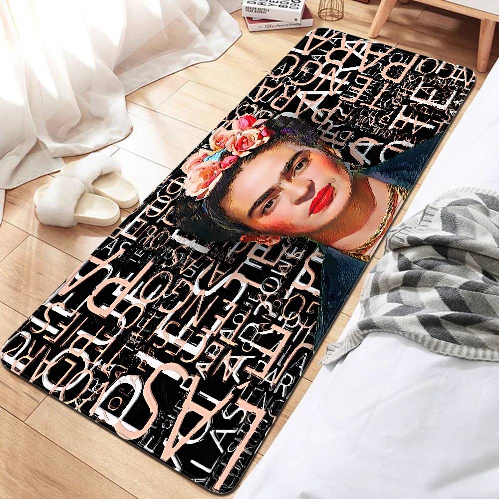 

Mexican F-Fridas Various Anime Floor Mat INS Style Soft Bedroom Floor House Laundry Room Mat Anti-skid Bedside Area Rugs 40x60cm