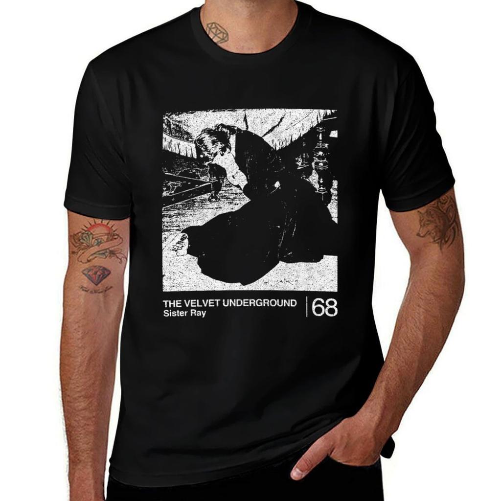 Sister Ray The Velvet Underground Minimalist Graphic Artwork Design TShirt Big Size Loose Fit Tee Shirt