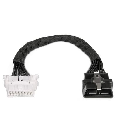 HAMILO OBD2 Verlängerungskabel, 16-Pin Stecker auf Buchse, Gesamtlänge: Ca.. 13,0 Zoll (33 cm)
