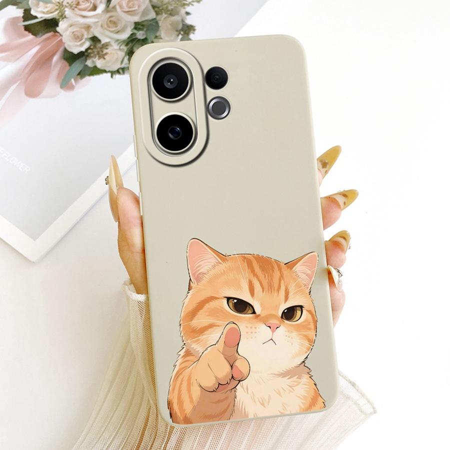 For Vivo V60 Lite v 60 5G Case Rabbit Painted Cover Soft Silicone Matte Phone Case For VivoV60 V 60Lite 4G 5G Cover animal Capa