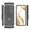 For Honor 200 Case Cover Honor 200 Capas Shockproof PC Back Phone Bumper Slide Lens Ring Holder Fundas Huawei Honor 200 Honor200