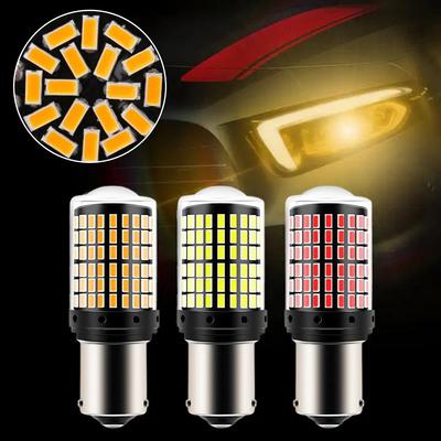Car LED Turn Signal Brake Light 1156 150° Tilt Angle 12-24 Lights (V) Reverse Backup Lamps Parking Signal Turn Brake 21W V5J4