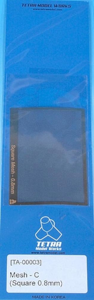 

Tetra Model Серия TA Сетка C Материал для хобби TA0003 (Квадрат 0,8 мм)