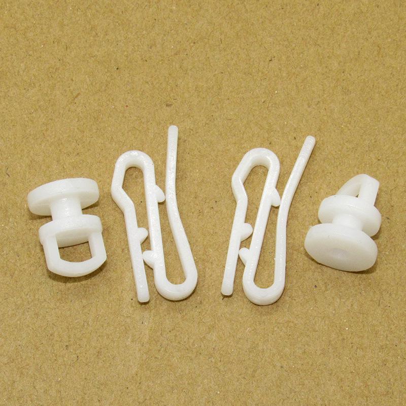 

Крючок-ролик для штор автобуса Yutong - Большой зажим и скользящая застежка-бусина для штор Plastic Sliding Bead 20 pcs