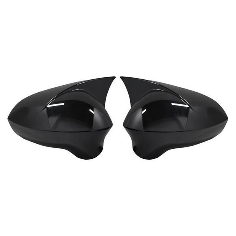 Cars Accessories Bull-Horn Door Mirror Cover For SEAT Ibiza 6J 2008 2009 2010 2011 2012 2013 2014 2015 2016 Car Decoration
