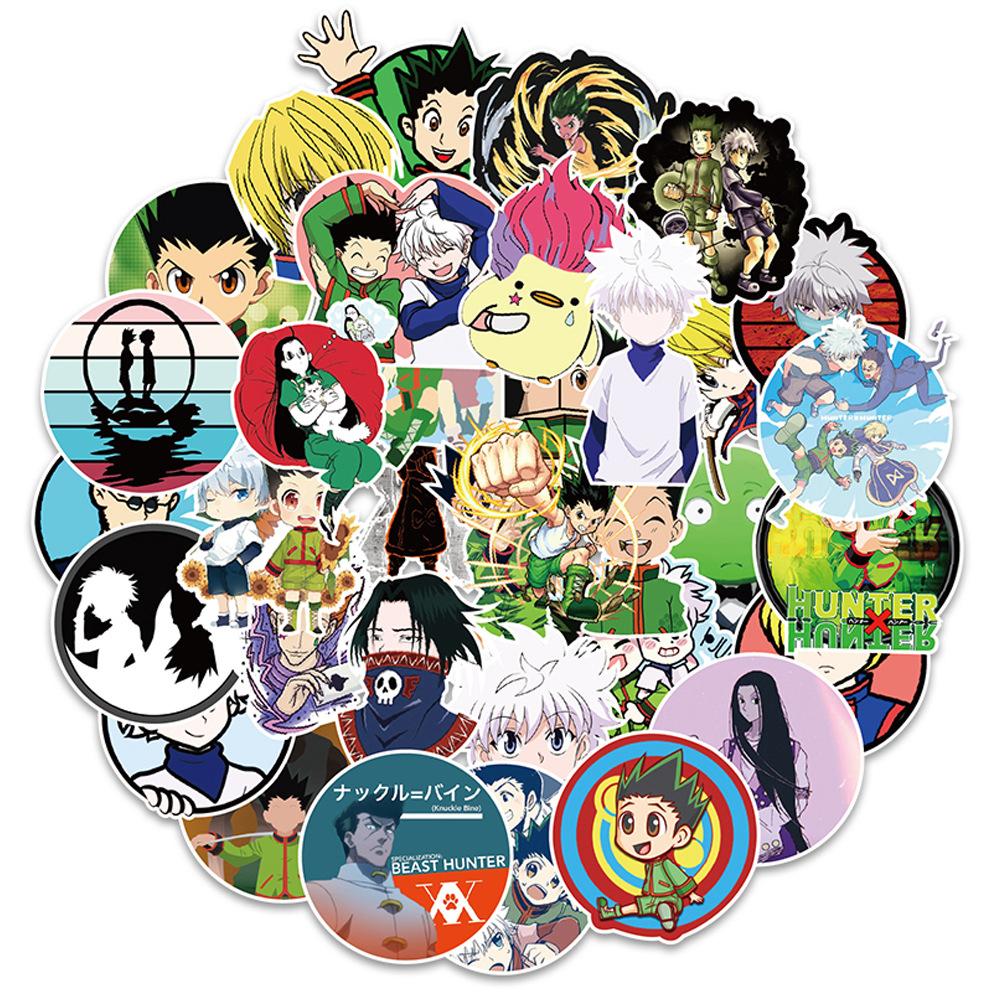 100 Full-time Hunter Graffiti Stickers Car Refrigerator Skateboard Dead Fly No Cup Stickers Waterproof