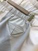 Triangle Mark: Comfortable High-Waisted Wide-Leg Pants - Loose, Slimming Cocoon Shape for Casual Wear