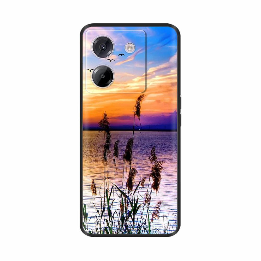 Für Xiaomi Poco M7 Pro 5G Hülle Schutzhülle Funda Für Poco M7 Pro Hülle M7Pro 5G Cartoon Bemalte Weiche Silikon Rückseite