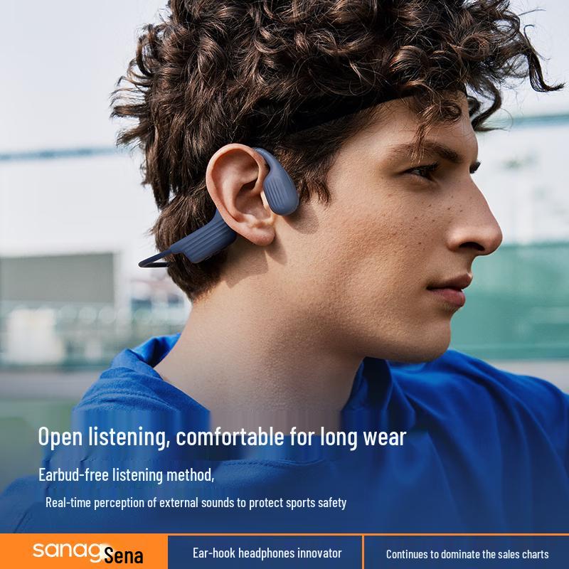 SANAG Open-Ear Air Conduction Sports Earbuds with 32GB Storage