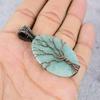 Tree Of Life Amazonite Pendant, 999 Copper Wire Wrapped Pendant Handmade Gemstone Jewelry, Gifts For Wife Brand New Pendant