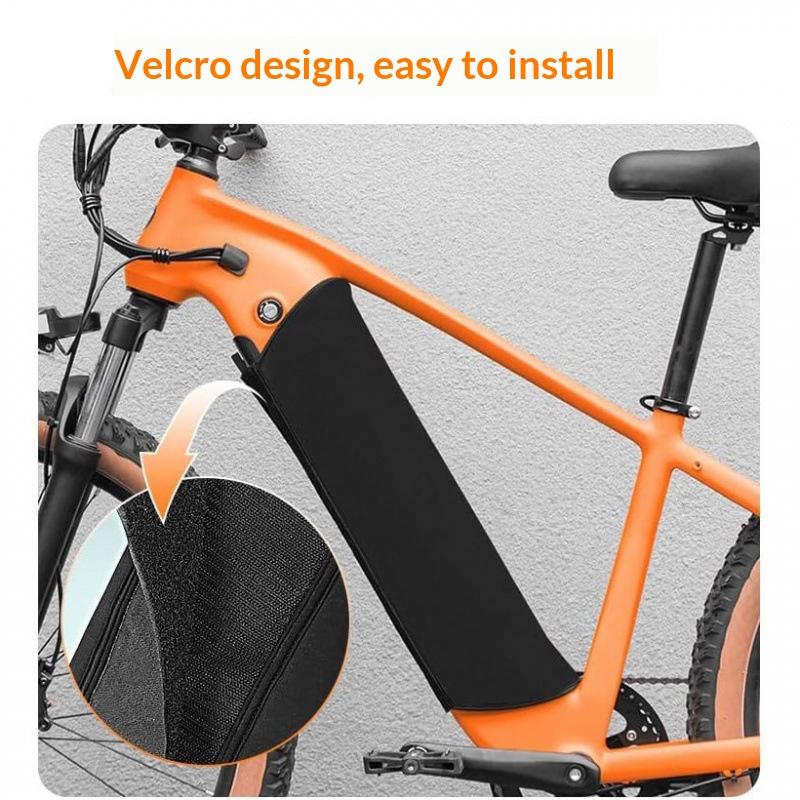 E-Bicycle Lithium Battery Cover E-Bike Battery Frame Anti Cold And Dustproof Protective Cover Protection Bike Accessories