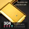 Korean Style 304 Stainless Steel Rectangular Plate