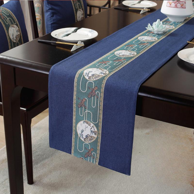 New Chinese Waterproof Table Flag Tea Ceremony, Zen, Tea Mat, Tea Tablecloth Hot Selling Long Tablecloth In Chinese Style