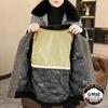 2025 winter cold protection casual windproof men's fashion stand-up collar thickened men's wear thickened warm jacket