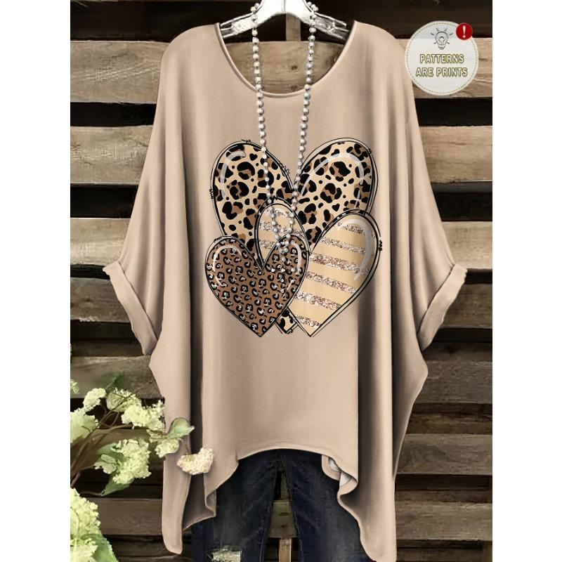 Plus Size Women T-Shirt Fashion Golden Light Swallowtail Hem Round Neck Short Sleeve Casual Summer Tops Loose Comfort Tees