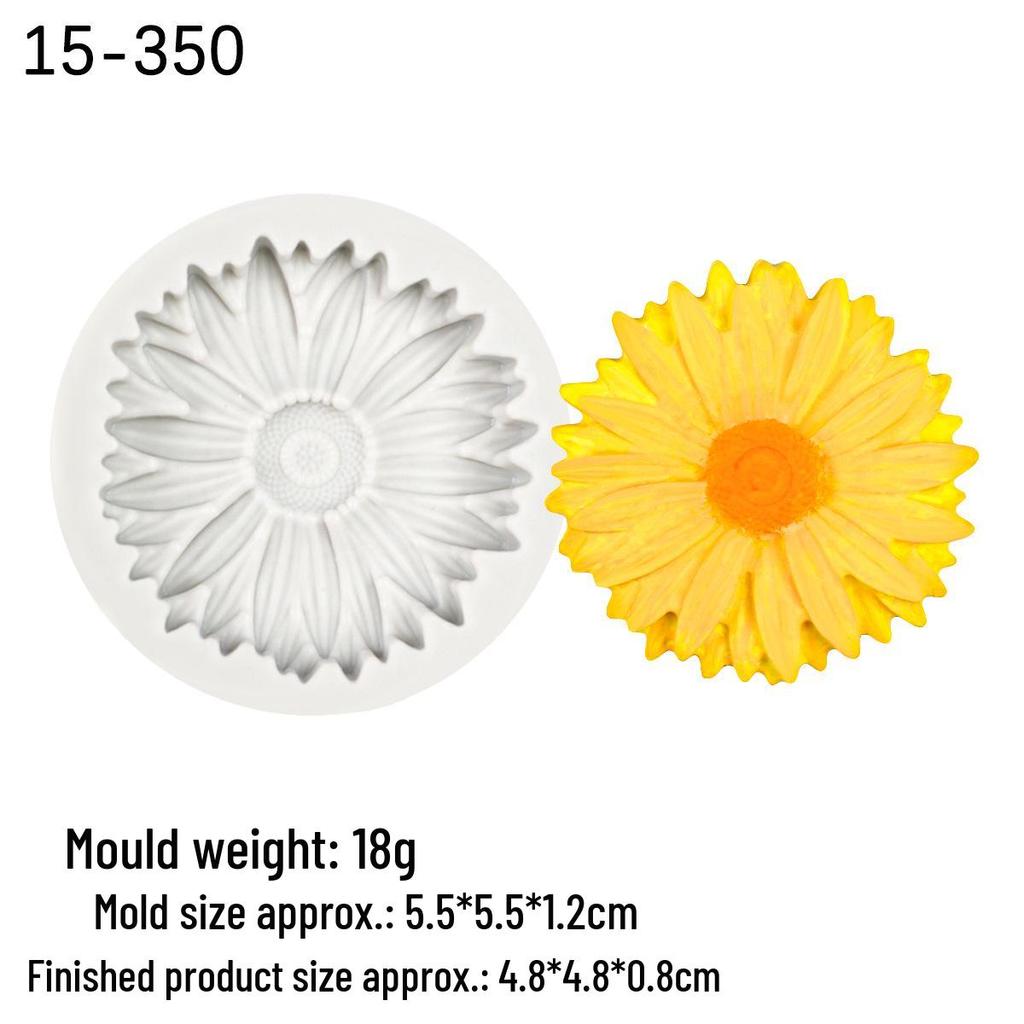 DIY Flower Decoration Silicone Mold for Cake & Clay Craft