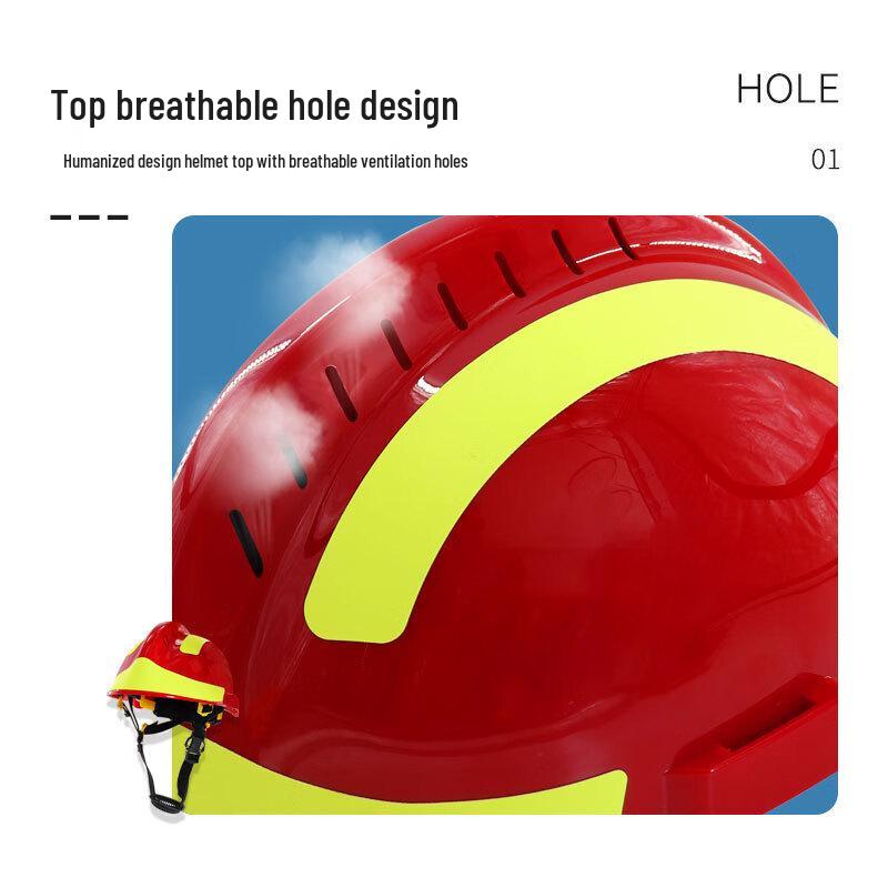 MABOO F2 Rettungshelm mit Stirnlampe & Schutzbrille