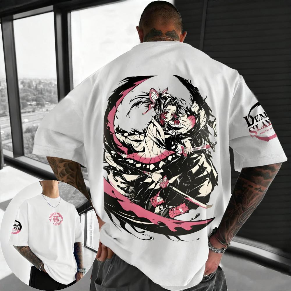 

Summer anime design T-shirt for spring boys with short sleeves XS