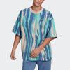 Adidas Originals Grx Dtc Tee Aop Marble Print Round Neck Sports Short Sleeve T-Shirt Men Tops Multicolor GN3319