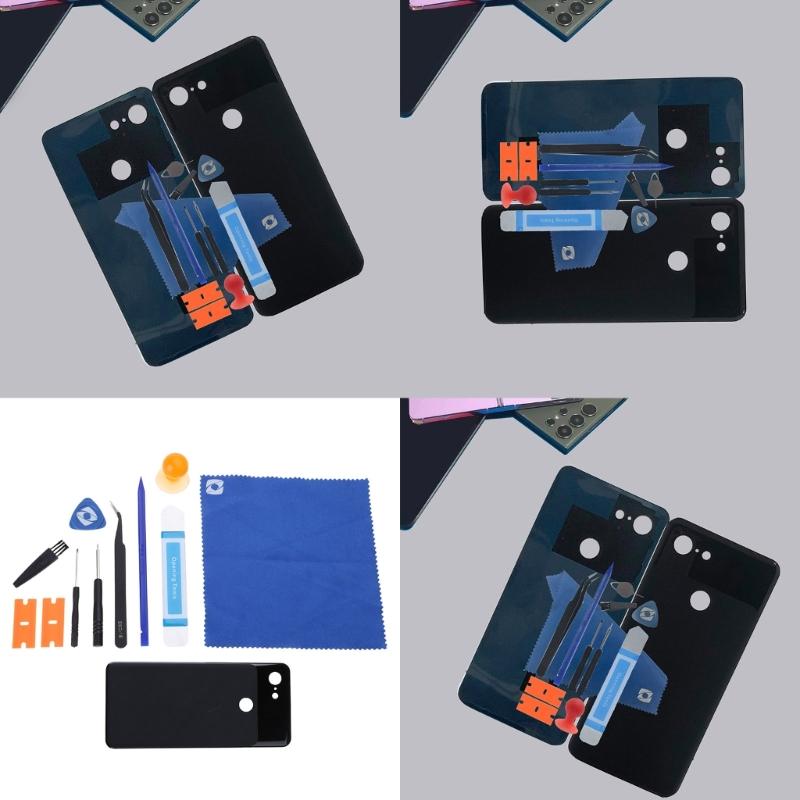 Handy Rückglas Rückwand Rücktür Gehäuse für Pixel 3 5.5" Handy Zubehör Ersatz Rückglasabdeckung