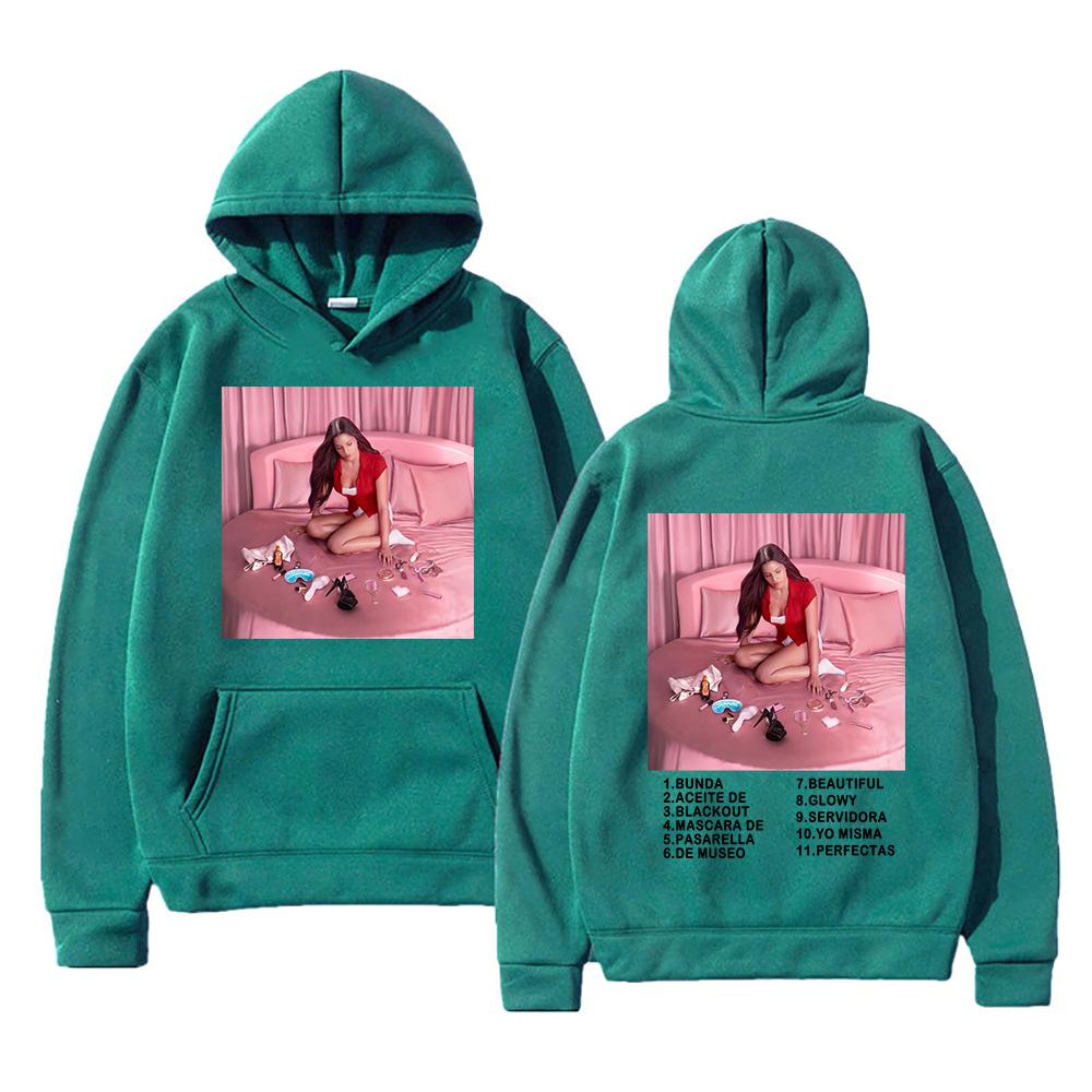 Perfektes Emilia 2025 Album Hoodie Emilia Mernes Vintage Retro Herren/Damen Hoodies Harajuku Winterkleidung Pullover Sweatshirt