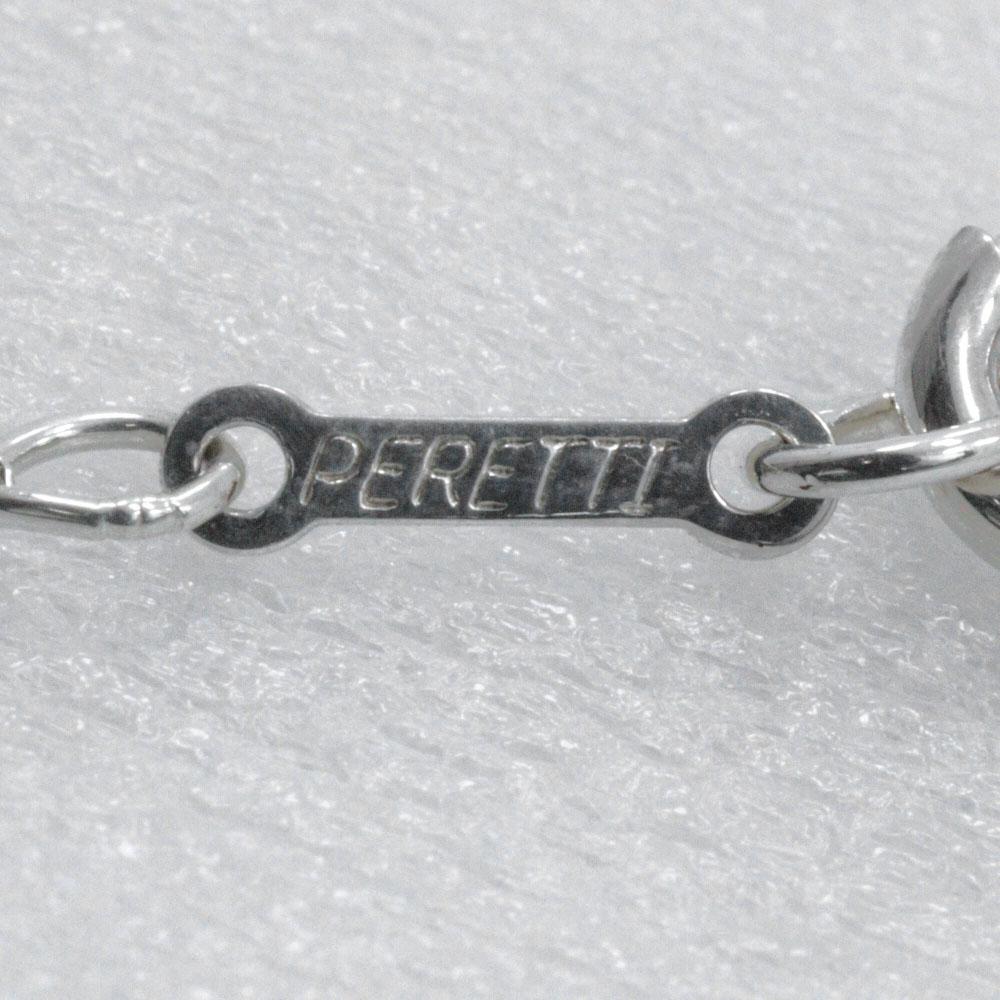 TIFFANY&Co. Teardrop Necklace Elsa Peretti Silver925 2.6g Women Used