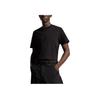 Moncler SS23 Einfarbiges Logo-Prägung Rundhals-T-Shirt Herren Oberteile Schwarz I10918C00007829H8999