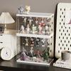 Blind Box Storage Display Rack Transparent Display Cabinet Acrylic Bubble Mat Doll Display Cardboard Storage Classification Box