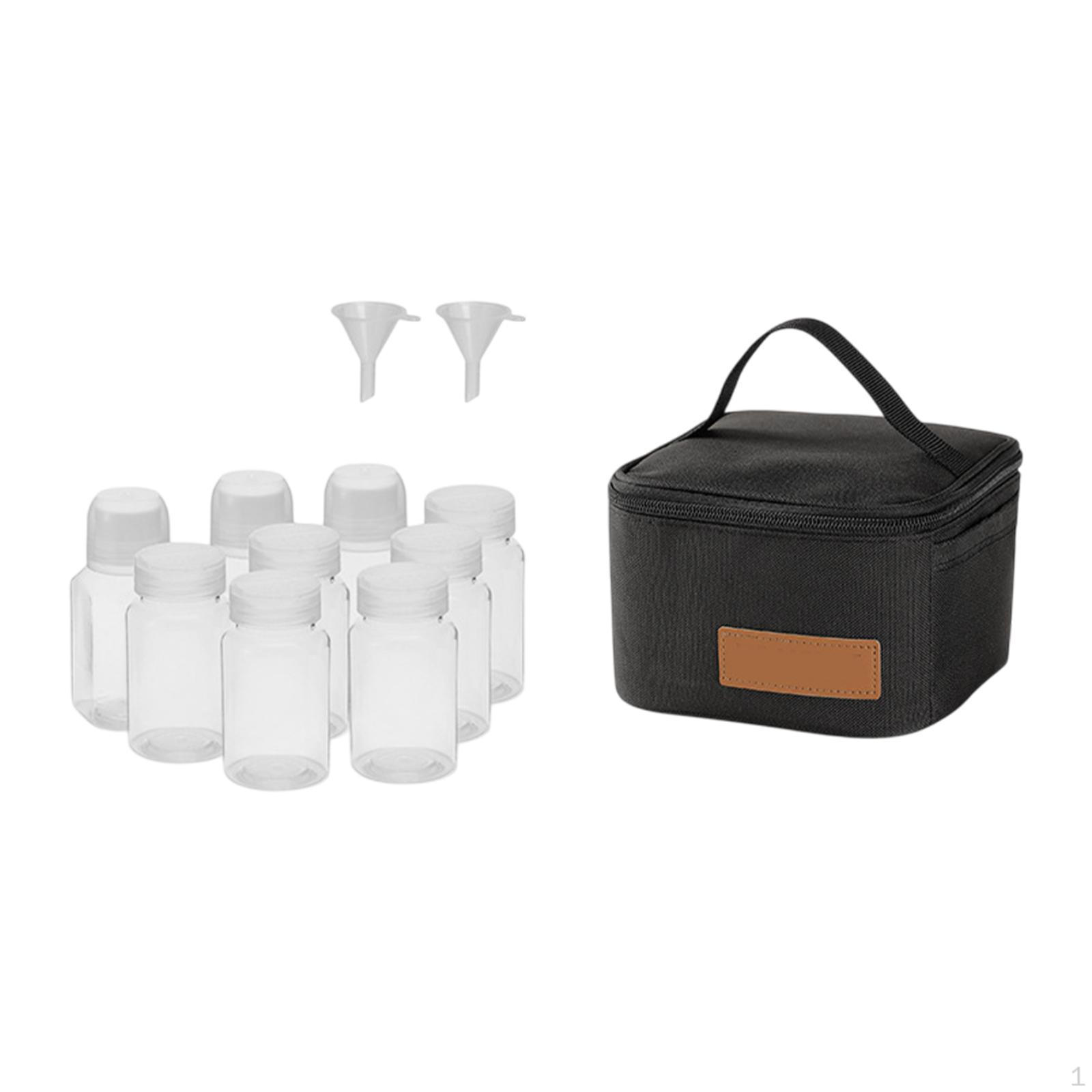 

Kit with Carry Bag 100ml Seasoning Bottles for Outdoor Adventures