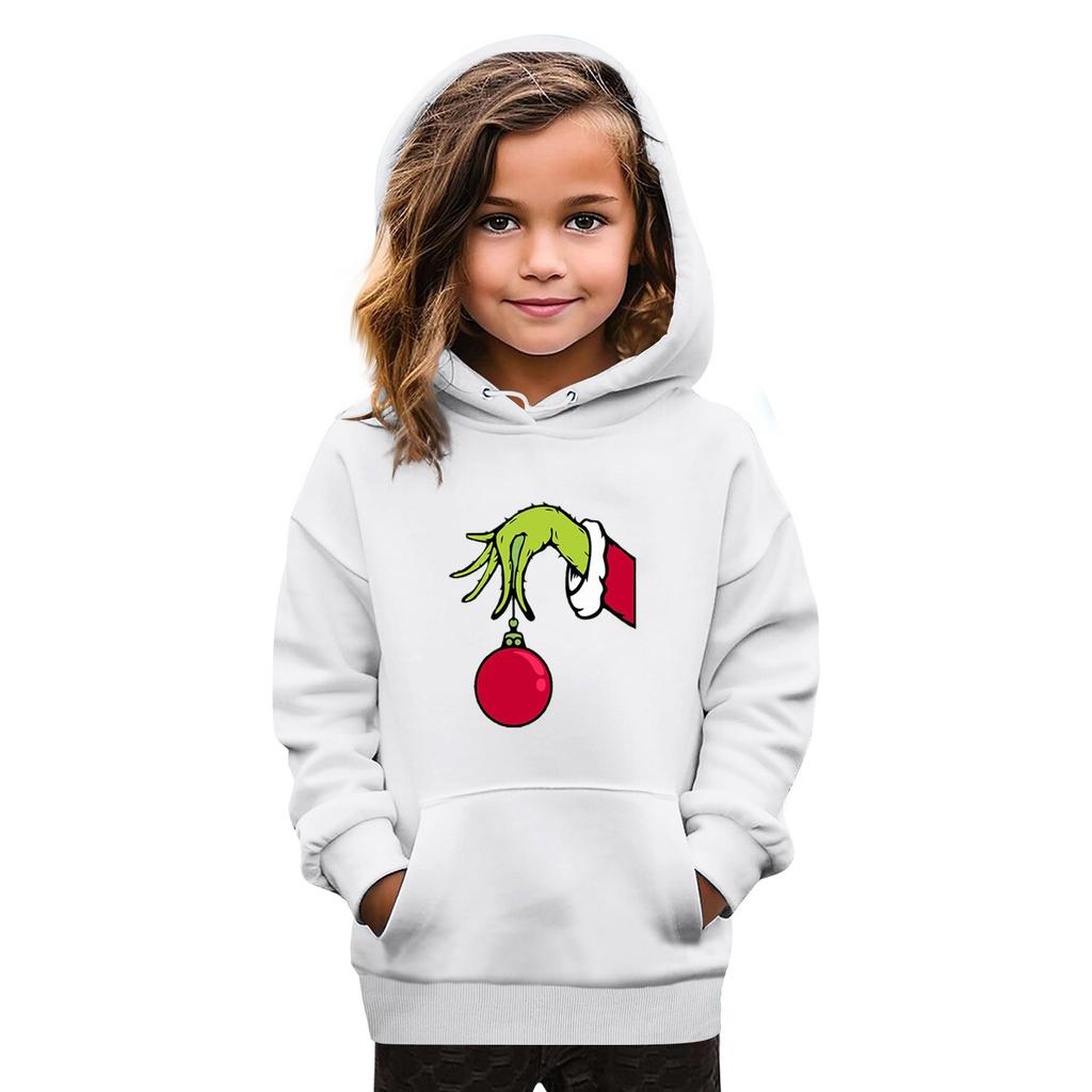 Sweatshirts For Teen Girls Hoodies Long Sleeve Drawstring Pullover Cute Oversized Hoodie Christmas Day