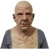 Kopfbedeckung Requisite Alte Mann Maske, Die Ältere Maske Realistische Latex Menschliche Falten Gesichtsmaske Vollkopfmaske für Halloween Maskerade