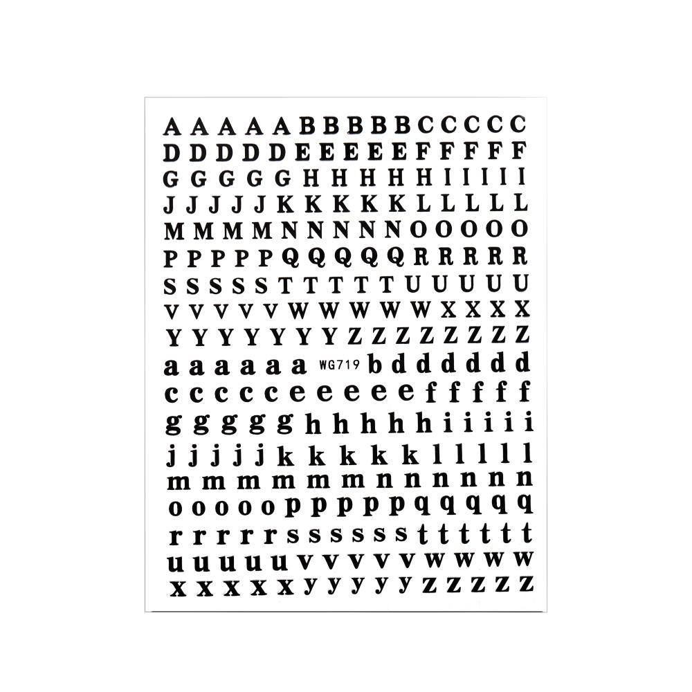 

2-9mm Alphabet Letters Numbers Decor Stickers Gold Silver Epoxy Resin Filler For DIY Silicone Molds Craft Making Fillings