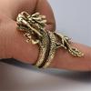 Modern Stylish Rings Adjustable Open Rings Dragon Symbols Finger Rings Jewelry