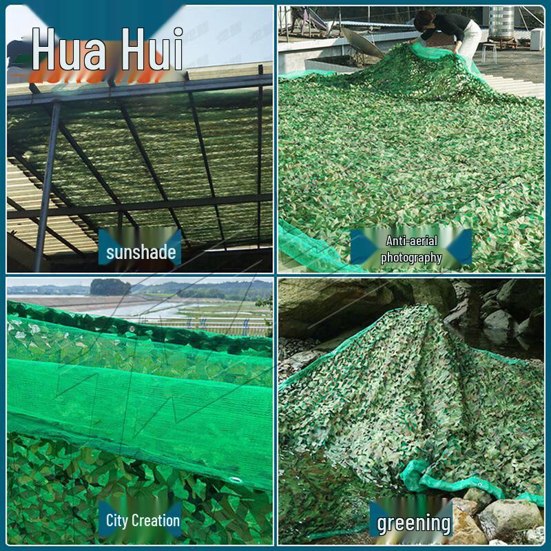 Green Camouflage Shade Net