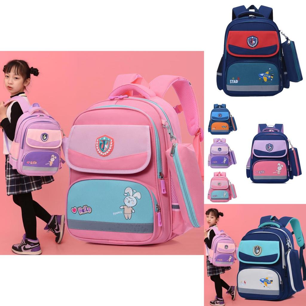 Cute And Durable Children's School Bag With Alphabet Design For Boys And Girls