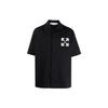OFF WHITE Arrows Print Short Sleeve Shirt OMGA196C99FAB0041001