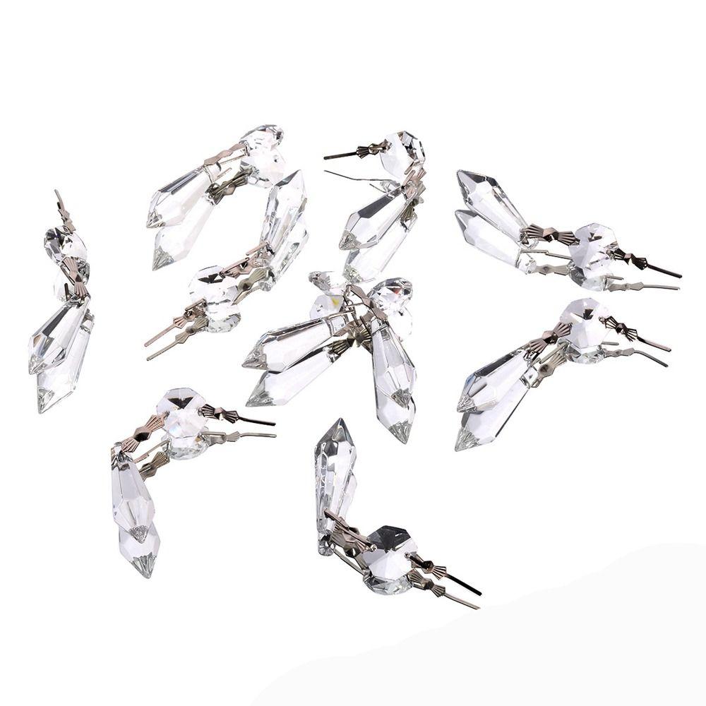 Briolette Hanging Home Decor Glass Crystal Ornament Chandelier Parts Prisms Pendant Crystal Pendant