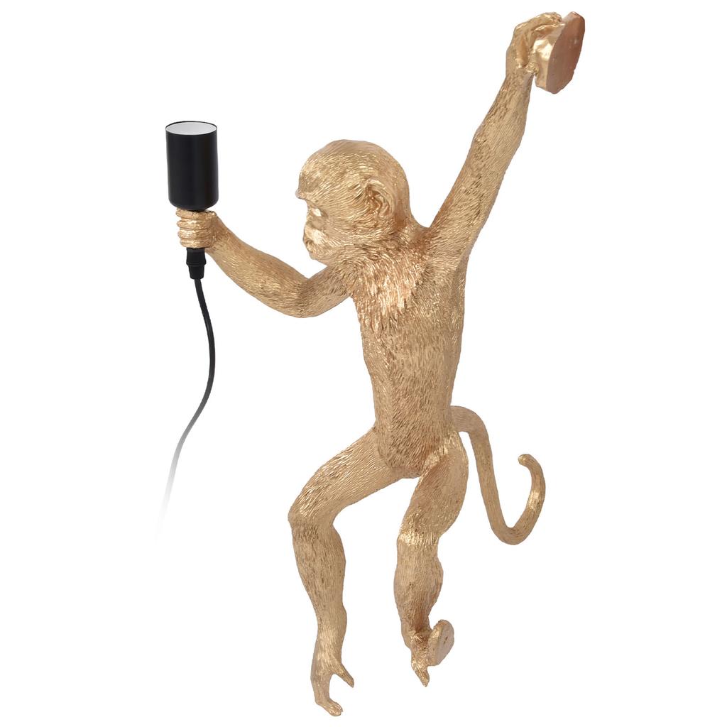 E27 Monkey Wall Lamp Strong Bearing Capacity Monkey Pendant Light for Household