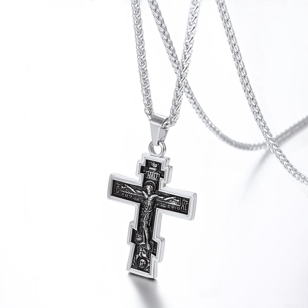 Cross Pendant Necklace Luxury 