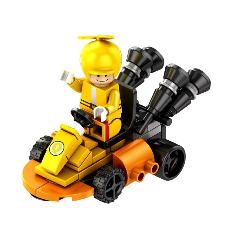 

Children s Toy Kf6186a Princess Assembly Figures In Red And Green Hats Plastic Material StyleI