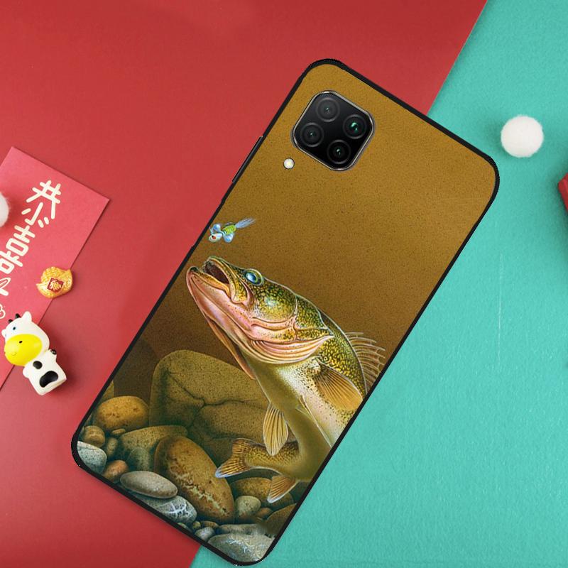 Fishing Gear Fish For Huawei Nova 9 10 SE 11 Pro 7i 8i 11i 12i Y73 Y72 Y61 Y91 Y90 Y70 Y60 P30 P40 Lite Case
