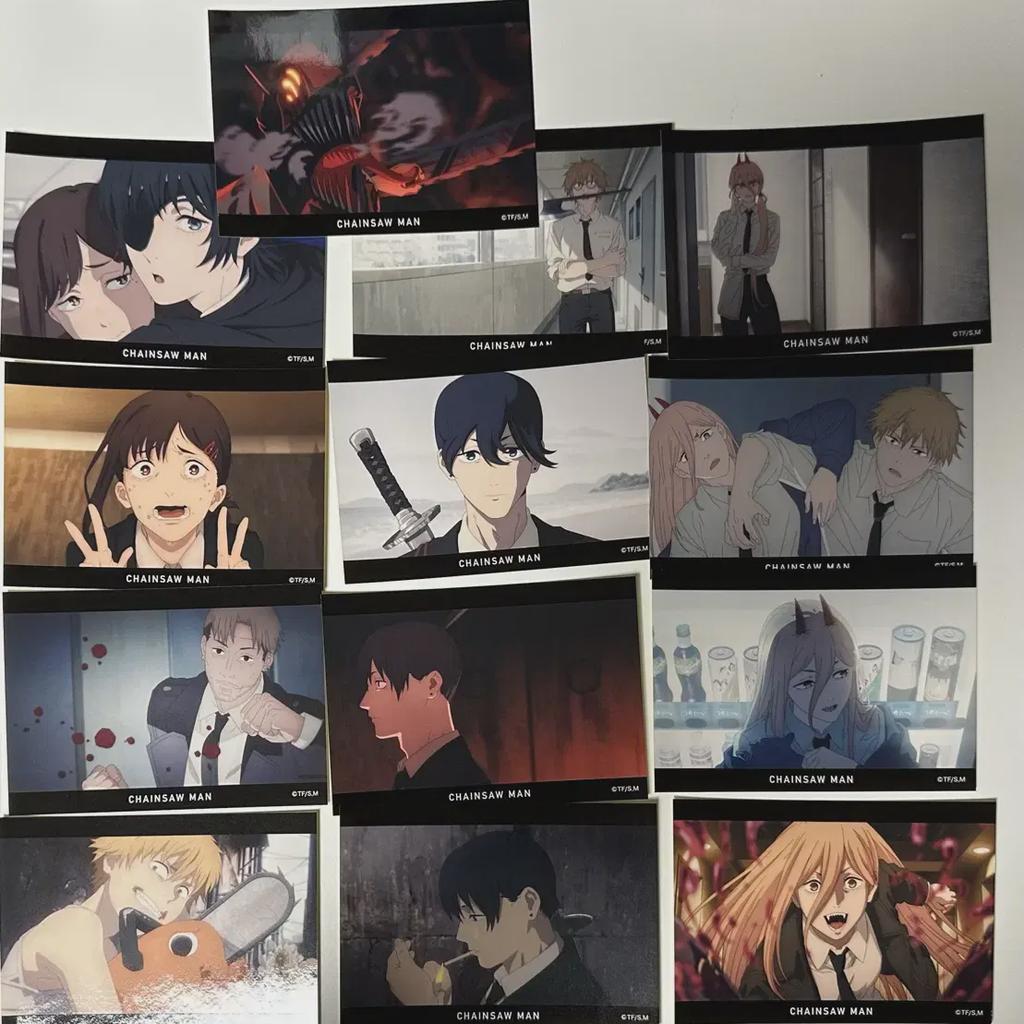Chainsaw Man Print Photo Cheki Seal/denji Power Aki Himeno Kobeni Makima