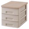 Iris Ohyama Letter Case A4 Ash Wood Top Drawer Office Storage Desk Document Case Storage Case Office Storage Envelope Clear Storage Desktop Shallow