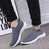 Atmungsaktive Herren-Slip-on-Freizeitsportschuhe mit Arbeitssicherheitsmerkmalen