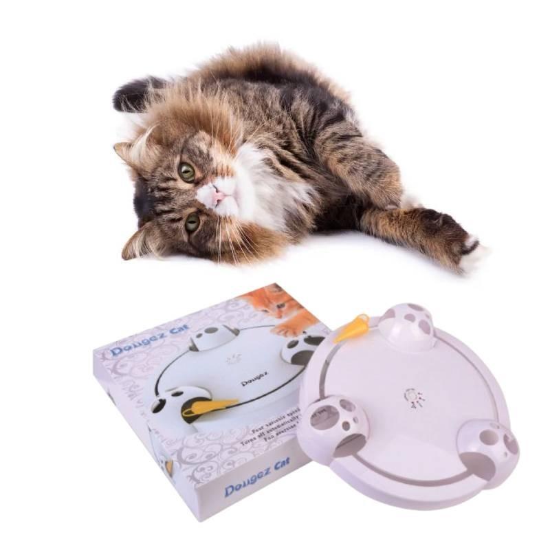 Premium Interactive Cat Toy With Automatic Rotating Mouse For Engaging Playtime